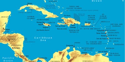 Mapa da jamaica snorkeling